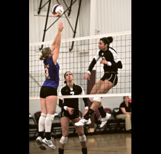 Meagan EnYart was named to the All-Tournament Team