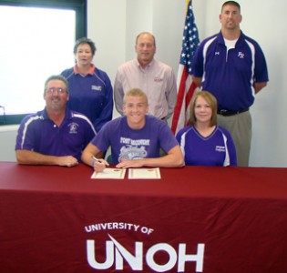 Jason Pottkotter signed his NAIA National Letter of Intent to play basketball at UNOH
