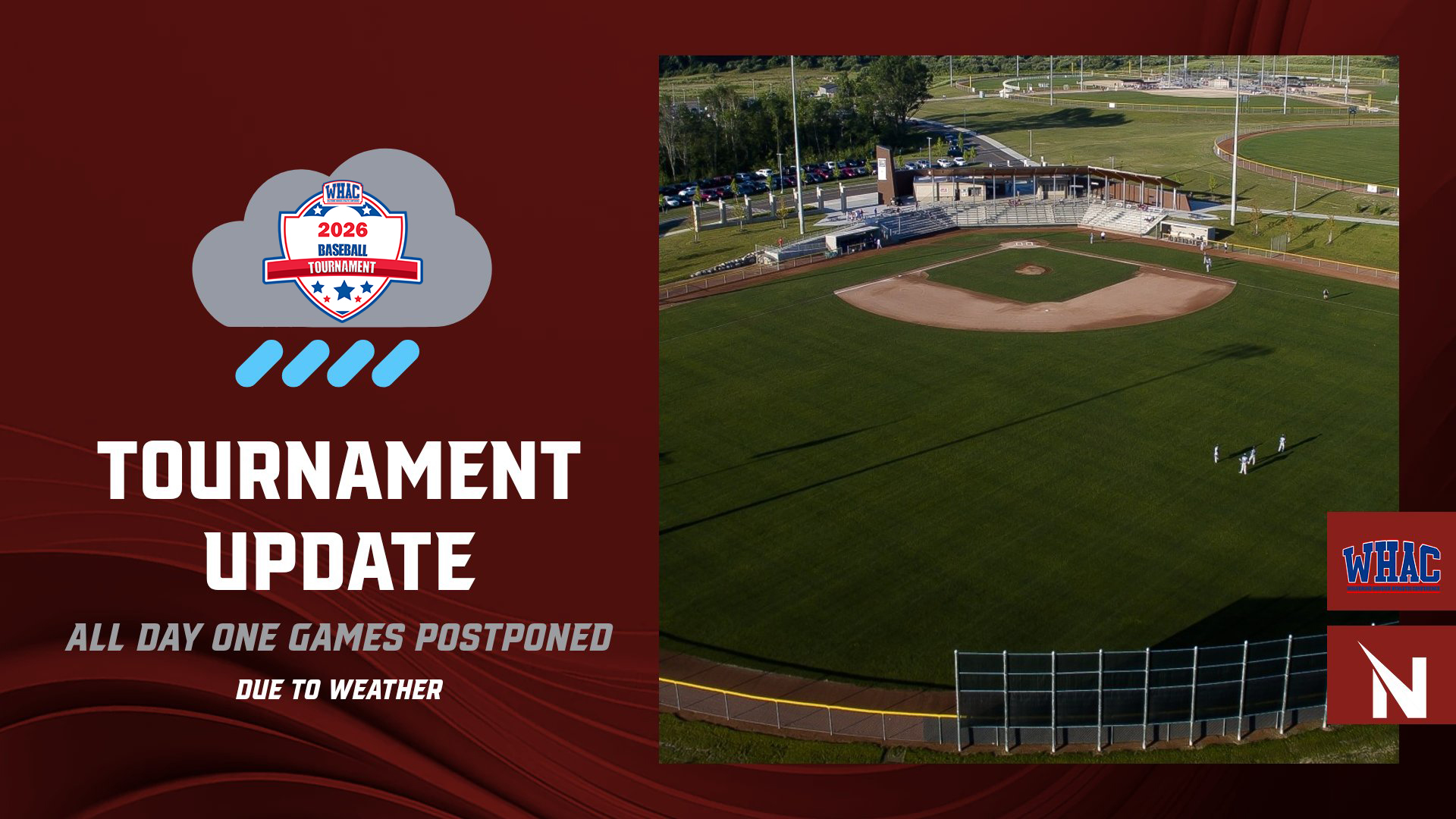 Day One of WHAC Tournament Postponed -- Updated Schedule Released