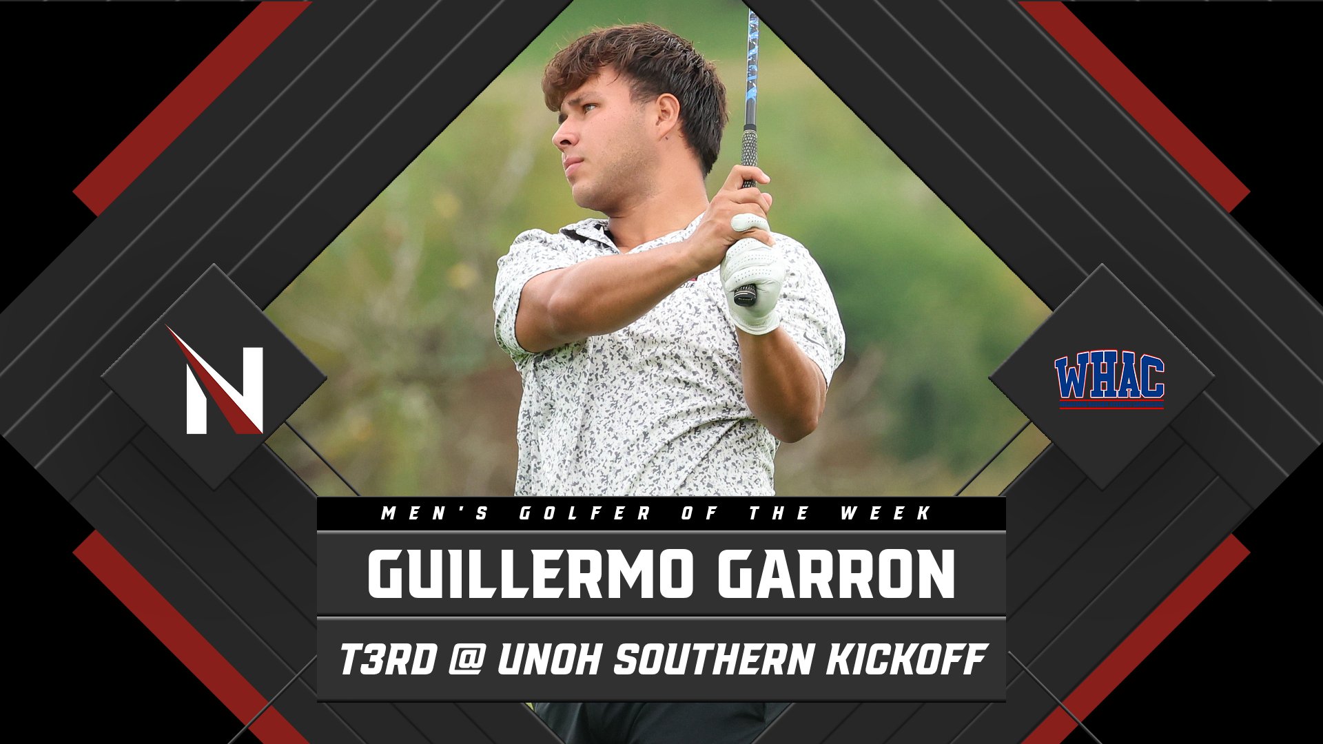 Garron Claims WHAC Golfer of the Week
