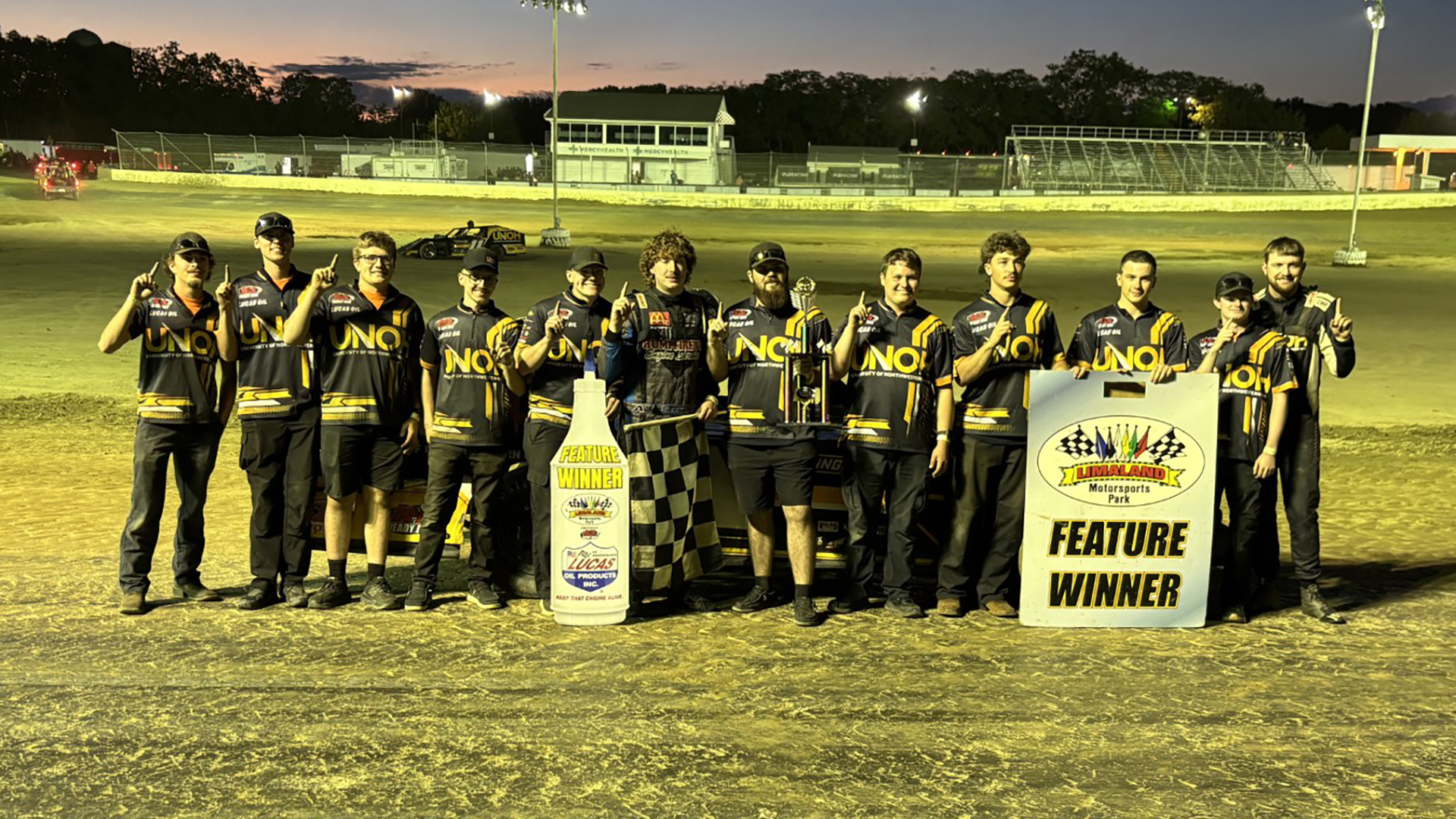 Motorsports Team Scores Emotional Modified Victory