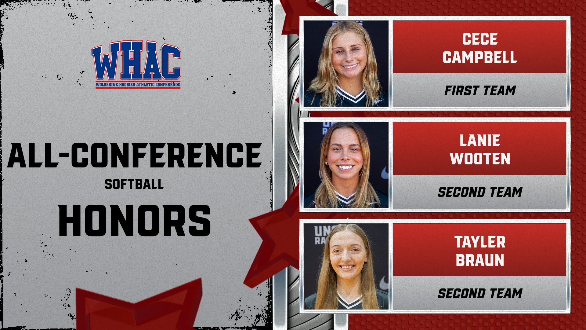 Campbell, Wooten, Braun Highlight 2026 Softball Honors