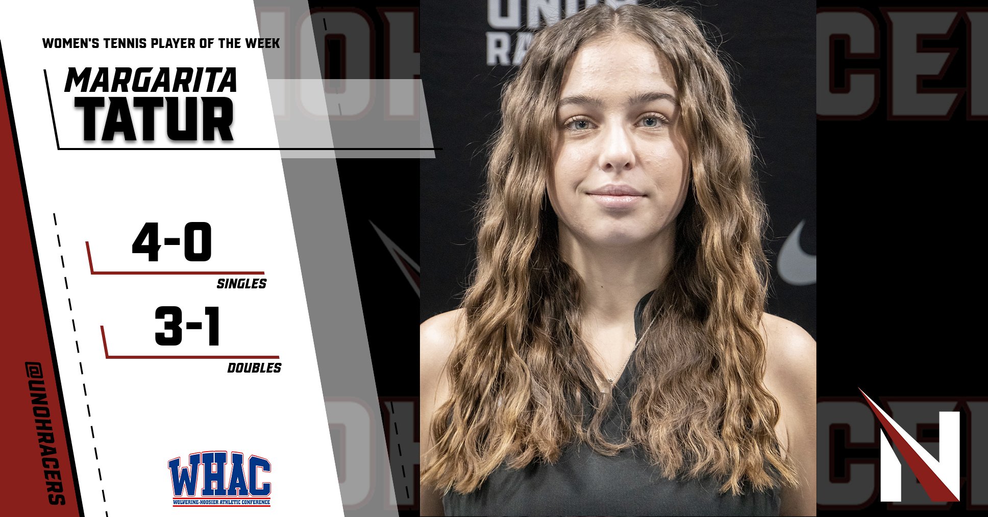 Tatur Repeats as WHAC Player of the Week
