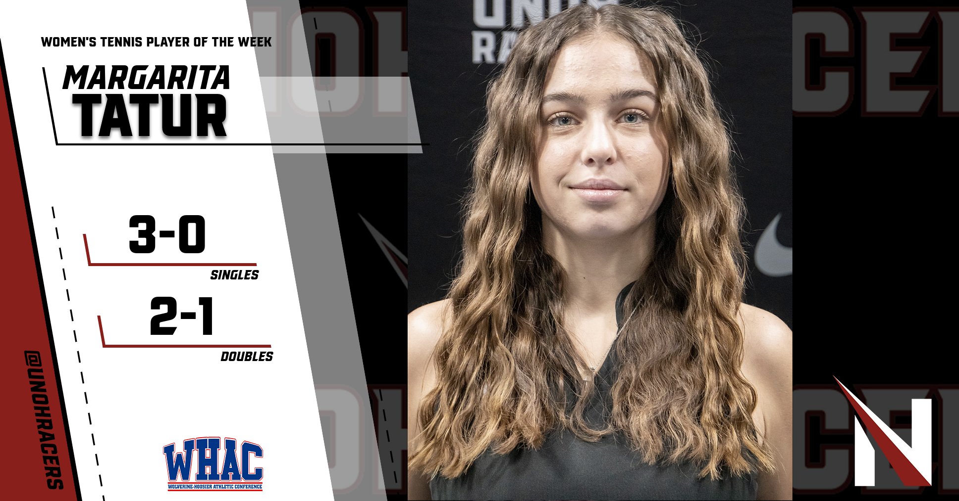 Tatur Earns WHAC Player of the Week Honor