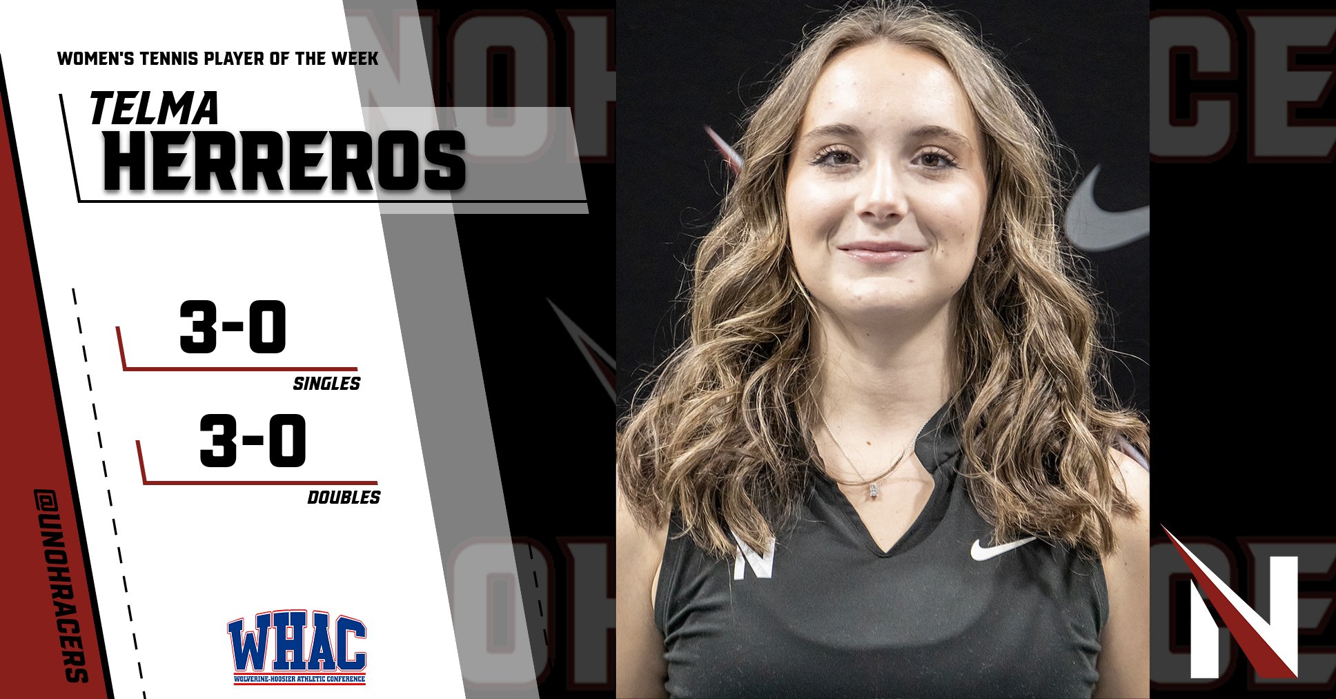 Herreros Earns First Player of the Week Honor