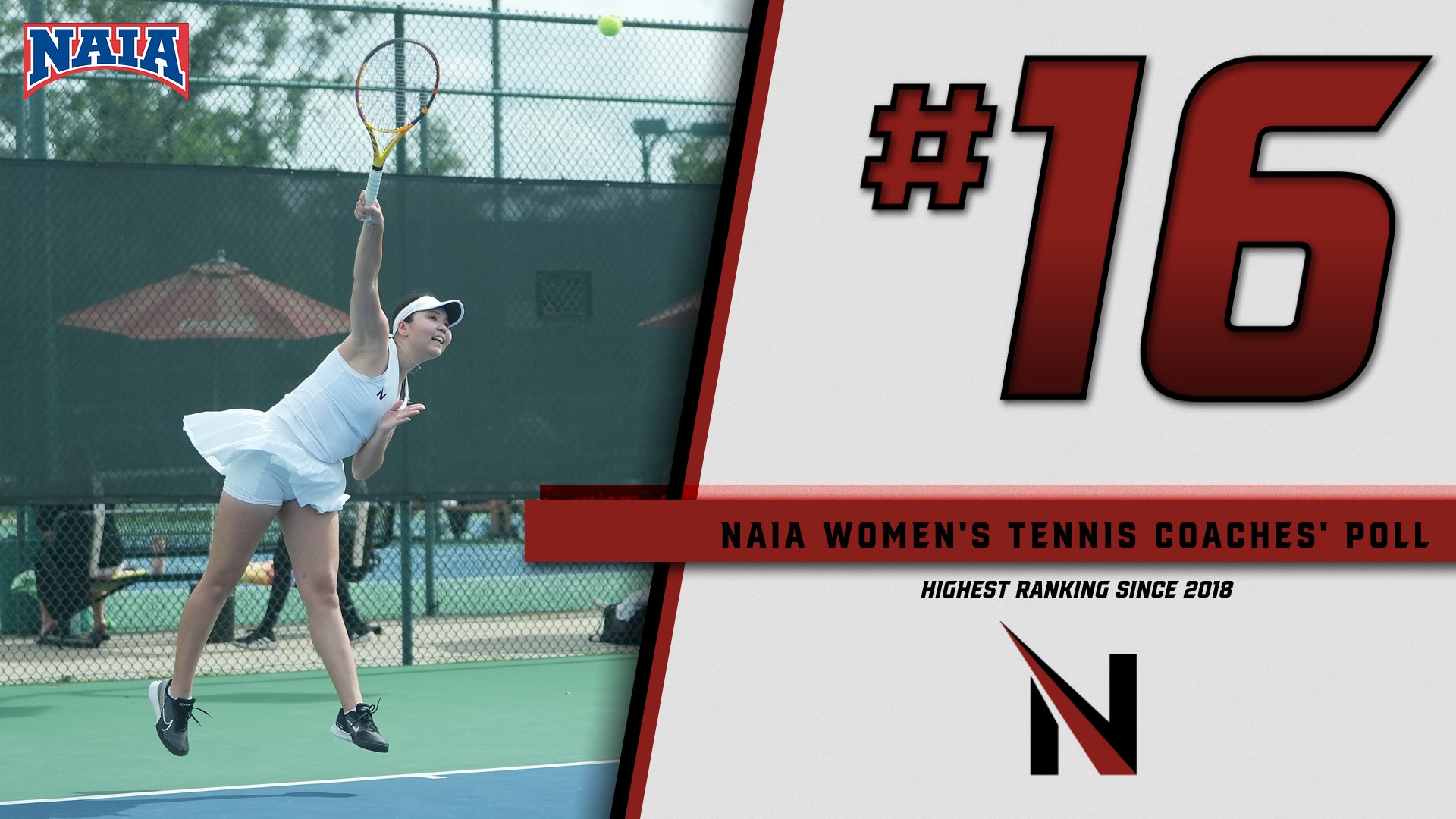 Women's Tennis Ranked No. 16 in Preseason Coaches Poll